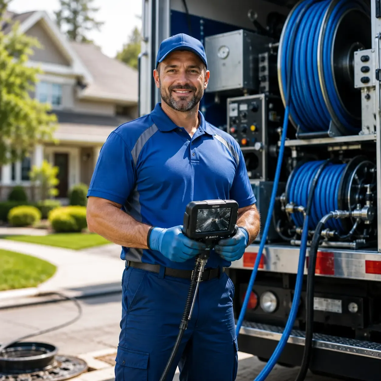 Local outdoor drain cleaning specialists in Trumbull, NE